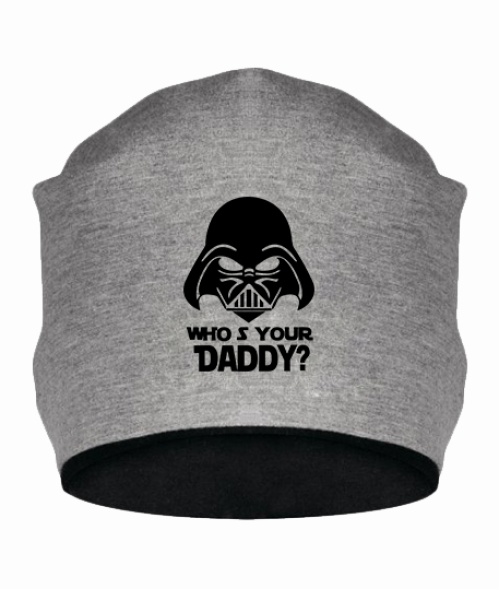 Шапка Хто твій Папа (Star Wars)