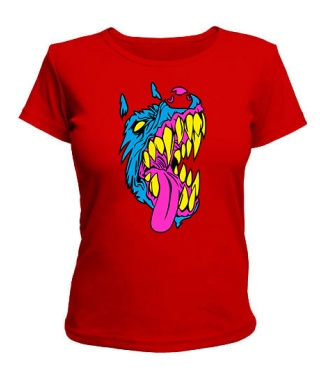 Жіноча футболка Вовк (Wolf)