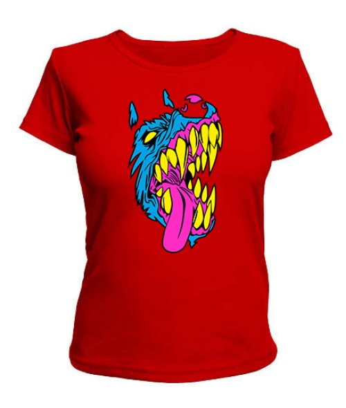 Жіноча футболка Вовк (Wolf)