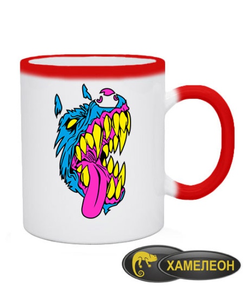 Чашка хамелеон Вовк (Wolf)