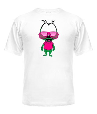 Чоловіча футболка (Білий XXL) Вжик (wzik)