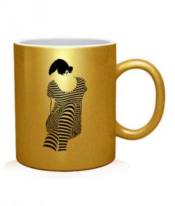 Чашка арт Дівчина Зебра (Zebra)