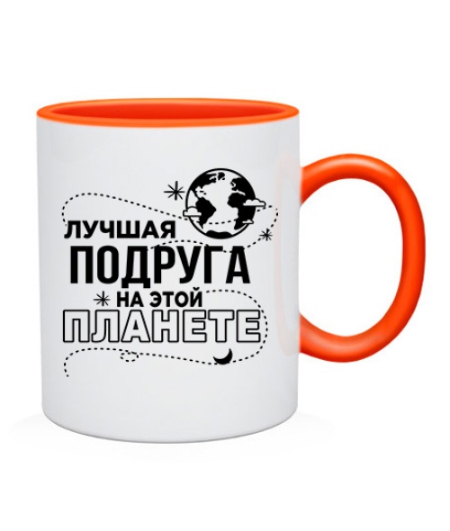 Чашка Найкраща подруга на цій планеті
