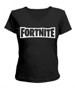 Женская футболка с V-образным вырезом Fortnite 6