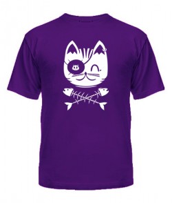 Чоловіча футболка Кіт Пірат