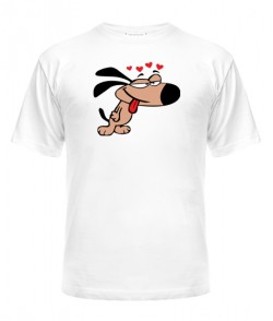 Чоловіча футболка Закоханий пес