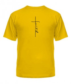 Чоловіча футболка Віра (faith)
