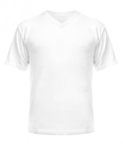 Чоловіча футболка з V-подібним вирізом Без малюнка (кольори в асортименті)