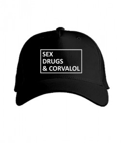 Кепка классик sex drugs & corvalol