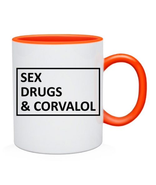 Чашка sex drugs