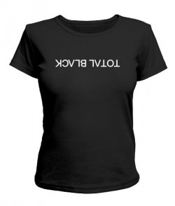 Женская футболка TOTAL BLACK