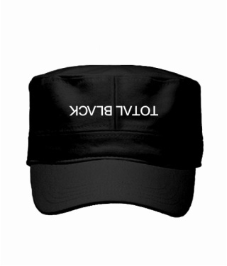 Кепка милитари TOTAL BLACK