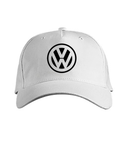 Кепка преміум (Білий) "Оксамит" VOLKSWAGEN 