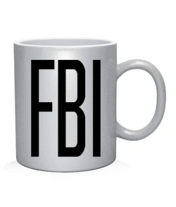 Чашка арт FBI 2