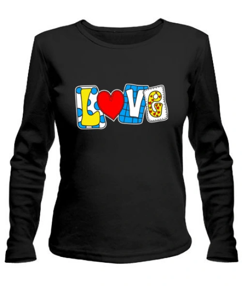 Жіночий лонгслів LOVE