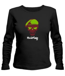 Жіночий лонгслів Suicide Squad RickFlag