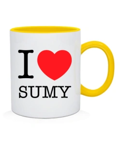 Чашка I love Sumy