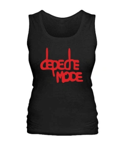 Жіноча майка Depeche mode (Депеш мод) Варіант №16