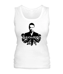 Жіноча майка Depeche mode (Депеш мод) Варіант №10