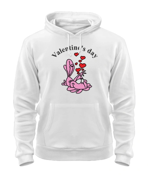 Толстовка-худі Valentine`s day Варіант №2
